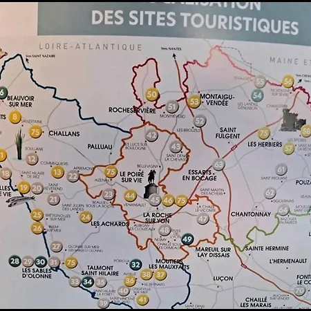 אתר קמפינג Mobil 6 Personnes 3 A 25 Min Puy Dufou La Boissiere-de-Montaigu